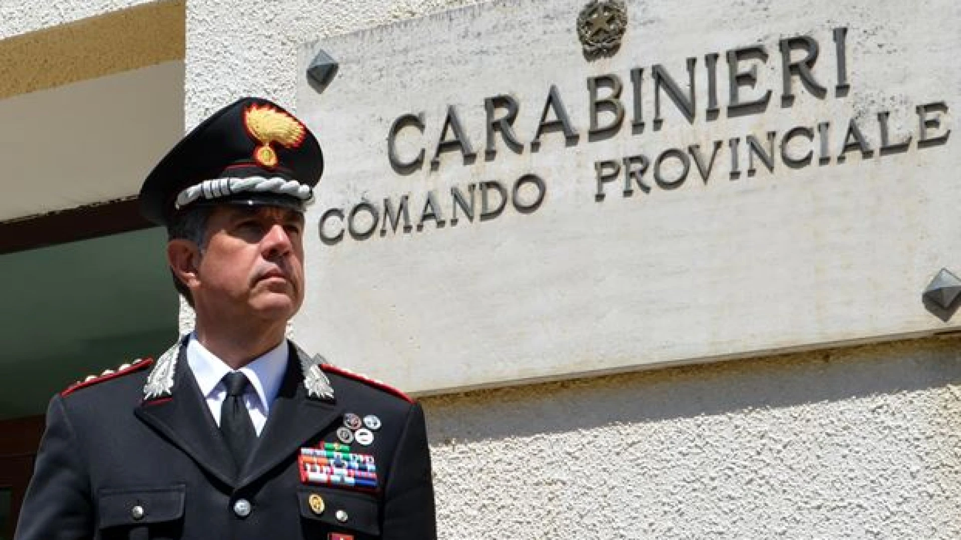 Carabinieri Isernia: il comandante provinciale Coppolino promosso al grado di colonnello.